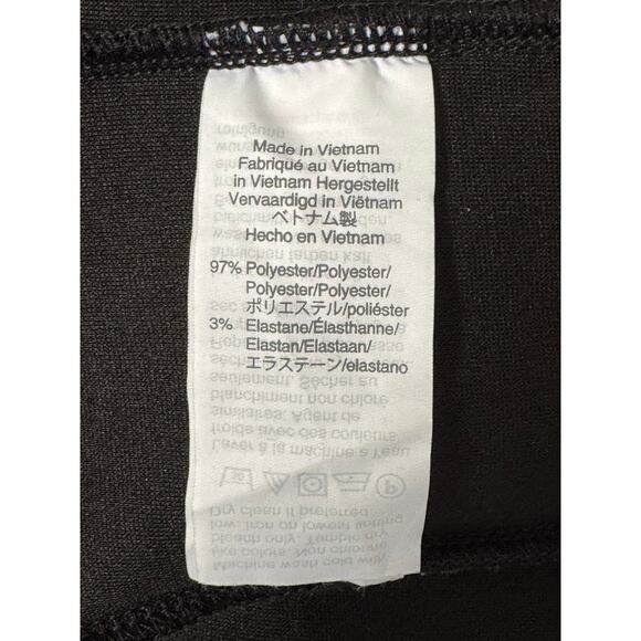 Madewell Texture & Thread Crepe Wrap Top True Black Size S - Picture 7 of 12